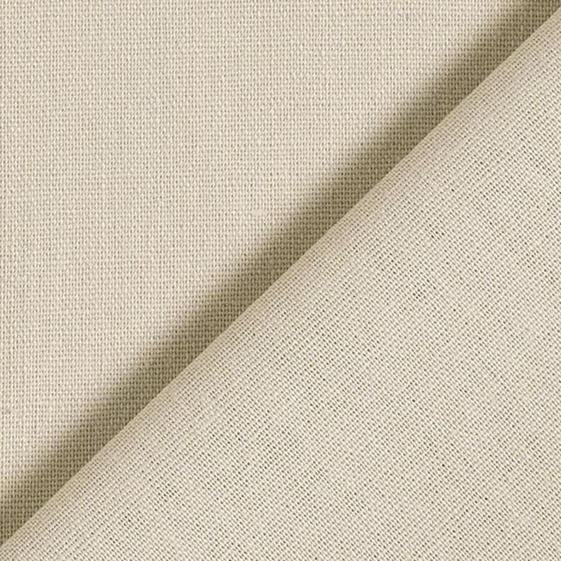 Viscose Linen Blend Plain – light beige,  image number 3