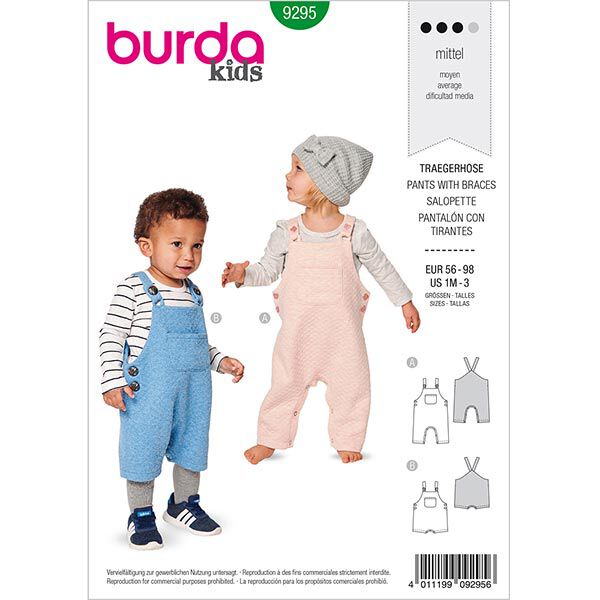 Trousers, Burda 9295 | 56-98,  image number 1