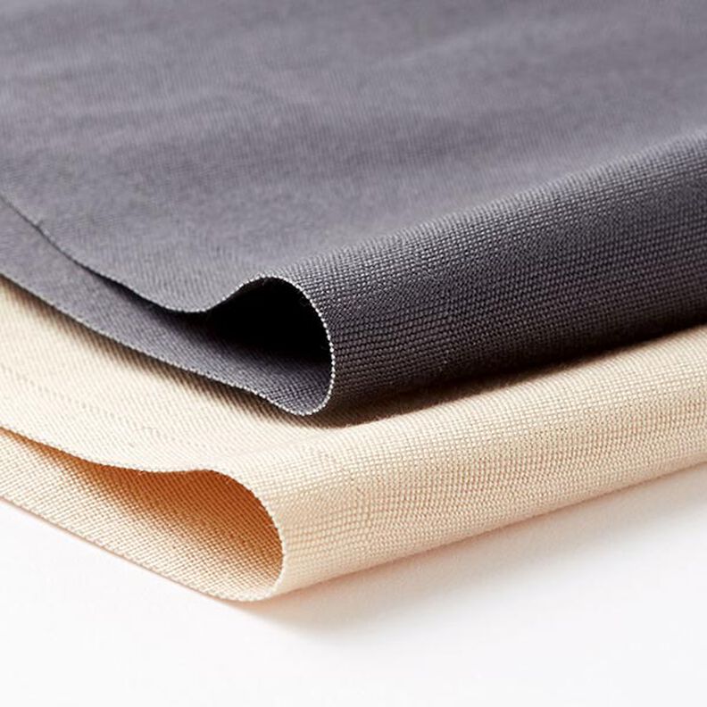 Outdoor Deckchair fabric Plain 44 cm – light beige,  image number 3
