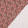 French Terry small flowers Digital Print – cashew/intense pink,  thumbnail number 4
