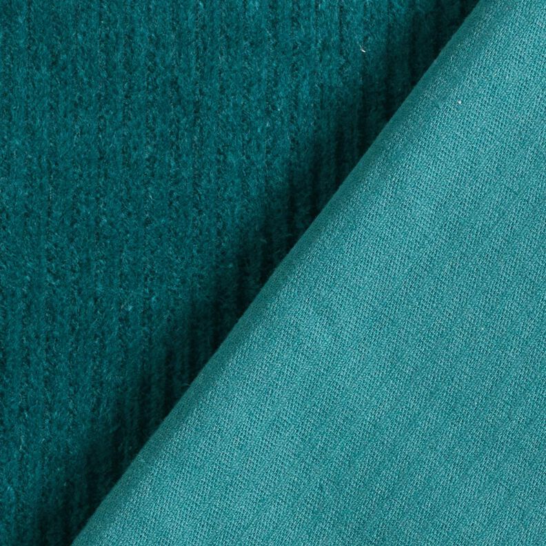 Stretchy wide corduroy – petrol,  image number 3