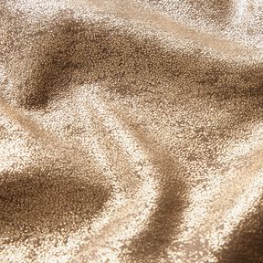 Metallic stretch velour – bronze, 
