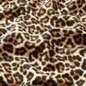 Decor Fabric Half Panama elegant leopard print – black/natural,  thumbnail number 2