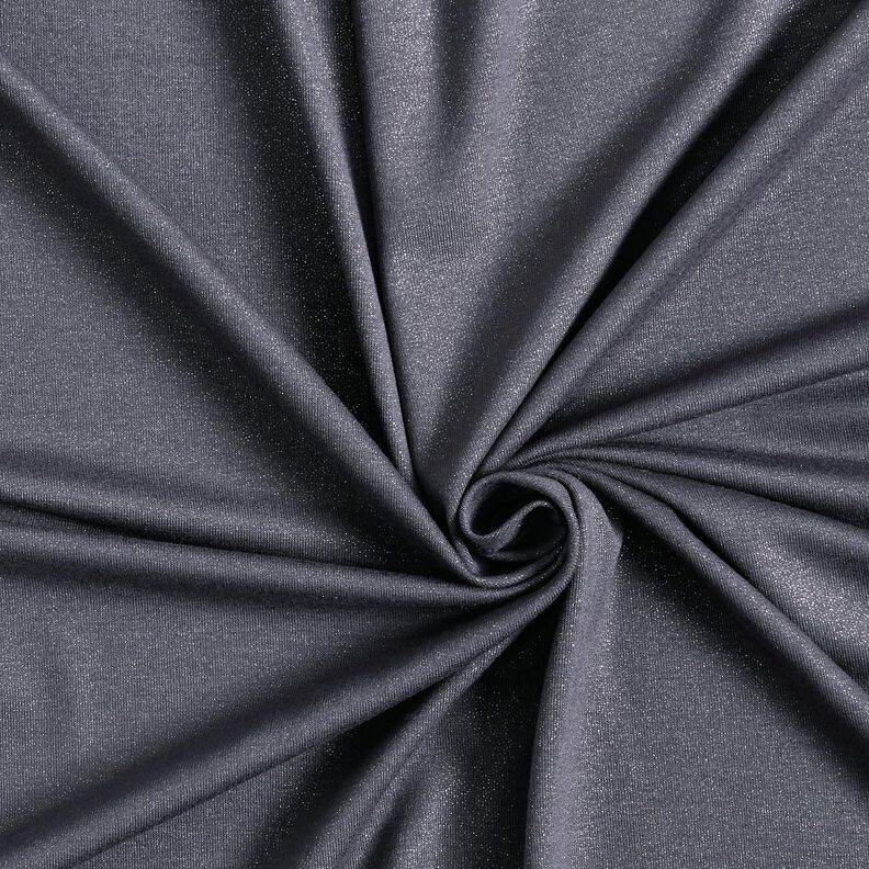 Viscose Jersey glitter – anthracite,  image number 1