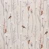 Decor Fabric Half Panama Birds and Twigs – natural,  thumbnail number 1