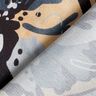 Satin crepe sea flowers – slate grey/beige,  thumbnail number 4