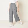 Linen Cotton Blend Narrow Stripes – black/white,  thumbnail number 6