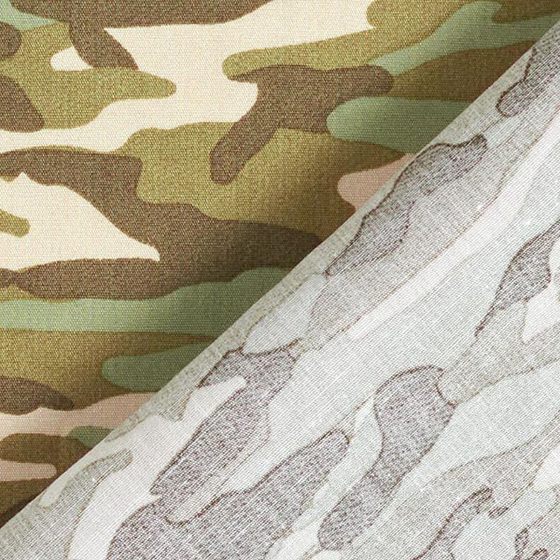 Poplin camouflage – light khaki,  image number 4