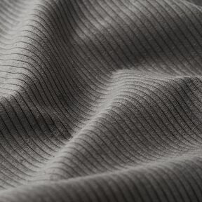 Upholstery Fabric Cord-Look Fjord &ndash; grey, 