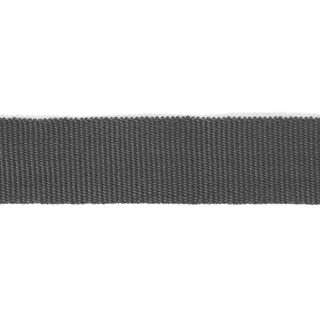 Grosgrain Ribbon, 26 mm – anthracite | Gerster, 