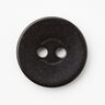 2-hole button shiny [Ø 15 mm] – black,  thumbnail number 1