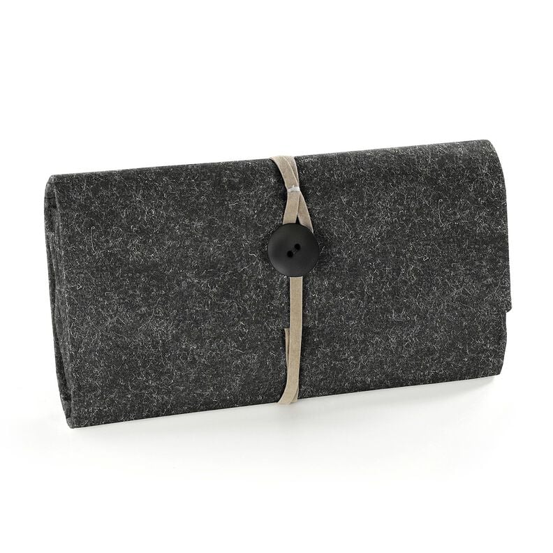 Felt 90 cm / 3 mm thick – anthracite, image number 4