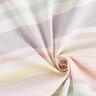 Decor Fabric Half Panama Colourful Stripe Mix Recycled – pastel mauve,  thumbnail number 3