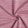 Cotton Jersey Scribble Stripes – dusky pink,  thumbnail number 3