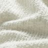 Chenille Knit Jacquard Glitter – ivory/metallic silver,  thumbnail number 2