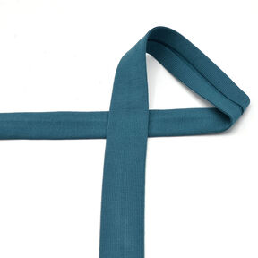 Bias binding Cotton Jersey [20 mm] – petrol, 