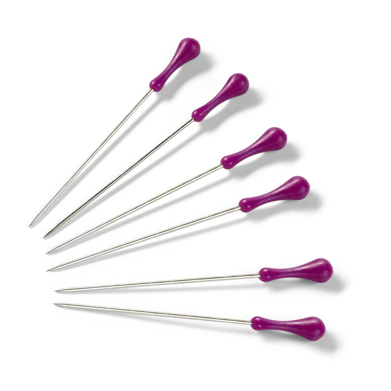 Pins with handle [38 x 0,58 cm] | Prym – lilac,  image number 2