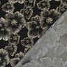 Jacquard 3D-effect flowers – black/almond,  thumbnail number 4