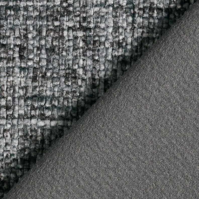Upholstery Fabric embossed velour – stone grey,  image number 4