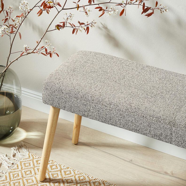 Upholstery Fabric Colourful Weave – light taupe/grey,  image number 6