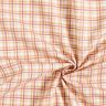 Double Check Cotton Poplin – white/apricot,  thumbnail number 3