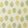 Half Panama Decor Fabric Leaves – natural,  thumbnail number 1