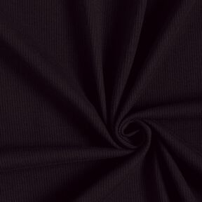 Ribbed Jersey fine 2-1-1-1 ribs – black, 