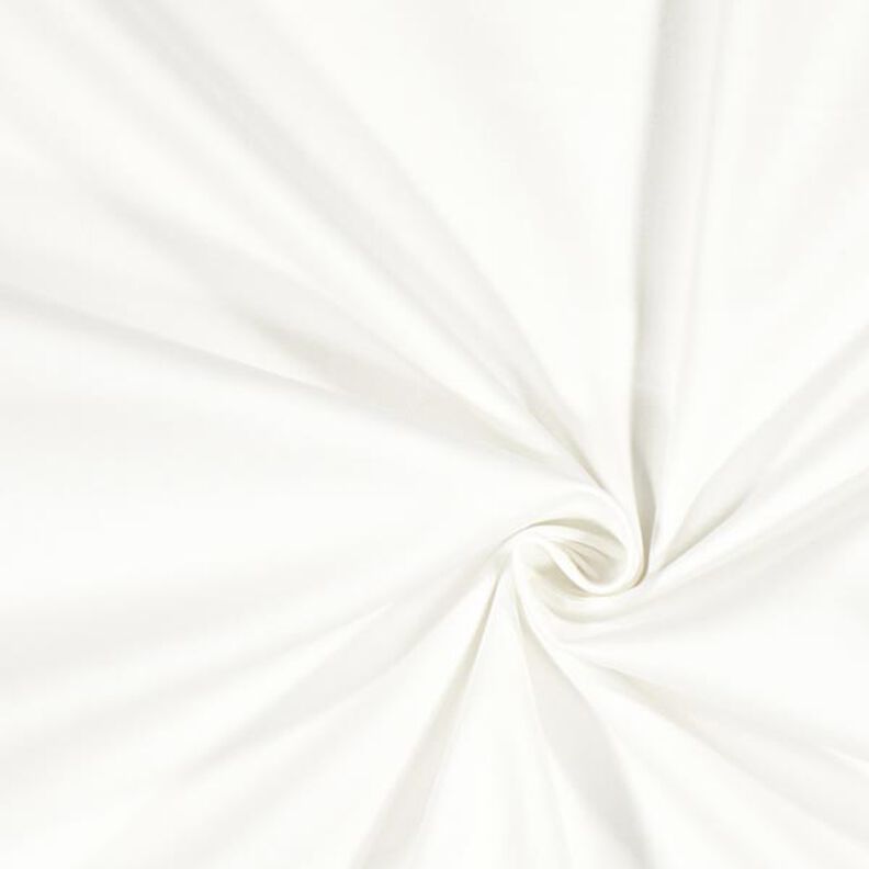 Stretch Cotton Satin – white,  image number 1