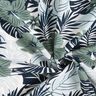 Hibiscus flowers viscose blend – midnight blue/white,  thumbnail number 3