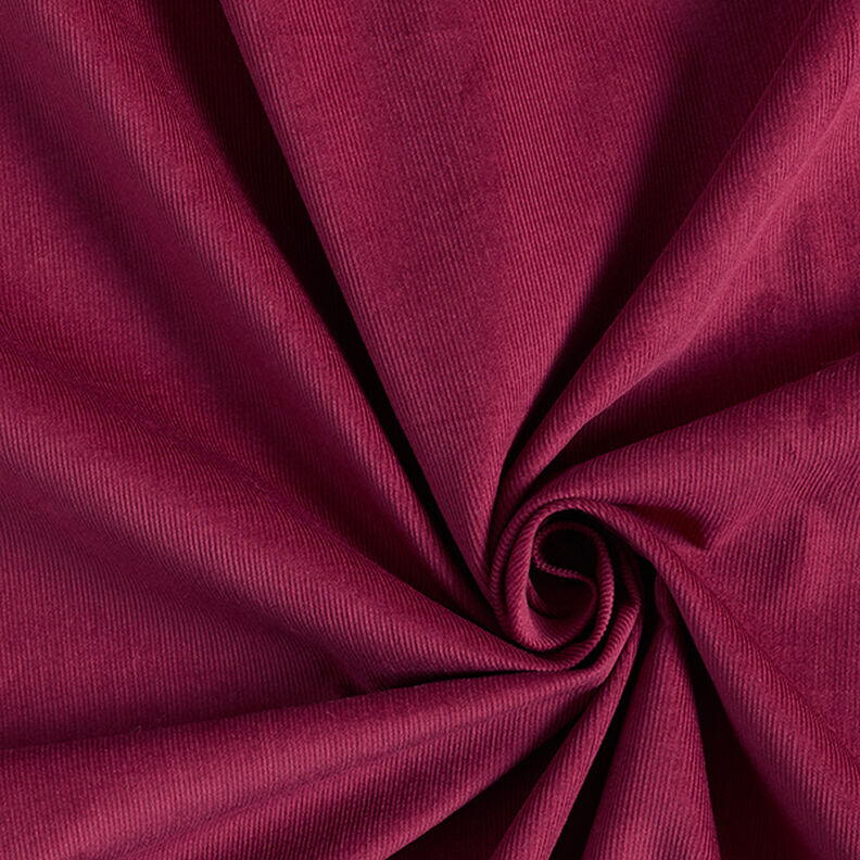 Baby Cord Plain – burgundy,  image number 1