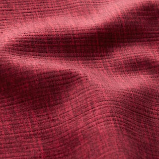 Upholstery Fabric Velvety Woven Look – carmine, 