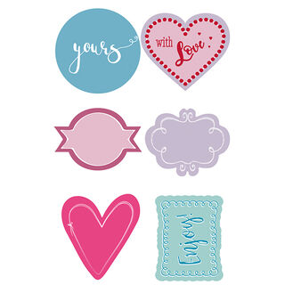 Stickers „yours“, 