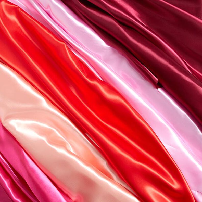Polyester Satin – intense pink,  image number 5