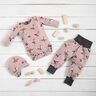 Cotton Jersey sweet foxes – light dusky pink,  thumbnail number 5