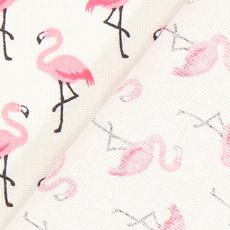 Flamingo Coated Cotton – offwhite,  image number 3