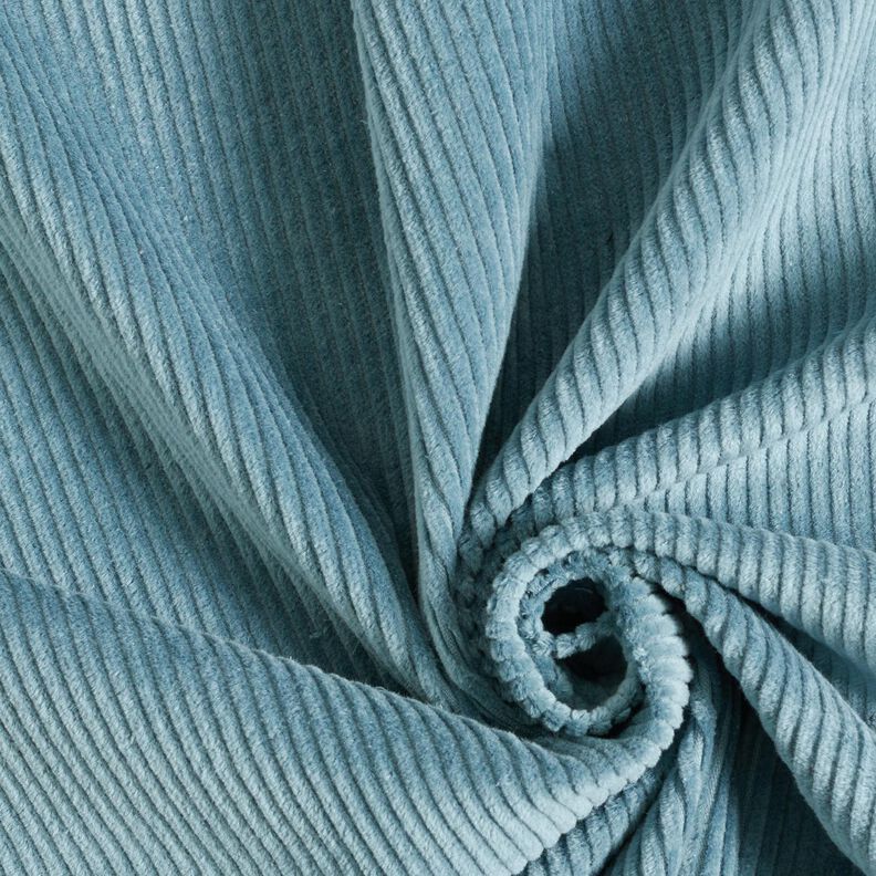 Stretchy wide corduroy – dove blue,  image number 1