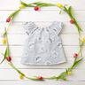 Cotton Poplin Animals in the Flower Circle Digital Print – silver grey/white,  thumbnail number 7
