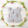 Cotton Poplin Bear and Goose go for a walk – silver grey/light brown,  thumbnail number 7