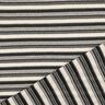 Knit Fabric Stripes| Poppy Fabrics – black/offwhite,  thumbnail number 4