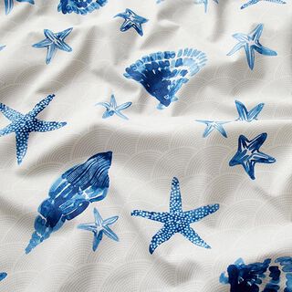Decor Fabric Cotton Twill starfish – misty grey, 