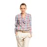 Cotton mix tartan shiny stripes – coral,  thumbnail number 7