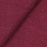 Linen fabric ramie mix stonewashed, heavy quality – burgundy,  thumbnail number 3