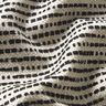 Decor Fabric Jacquard rustic stripes – black/natural,  thumbnail number 2