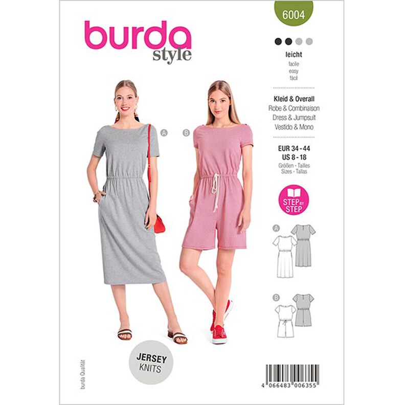 Summer Dress / Jumpsuit, Burda 6004 | 34 - 44,  image number 1