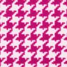 Coat Fabric Houndstooth – rosé/purple,  thumbnail number 1