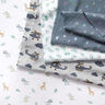 Double Gauze/Muslin dots Foil Print | by Poppy – blue grey,  thumbnail number 5