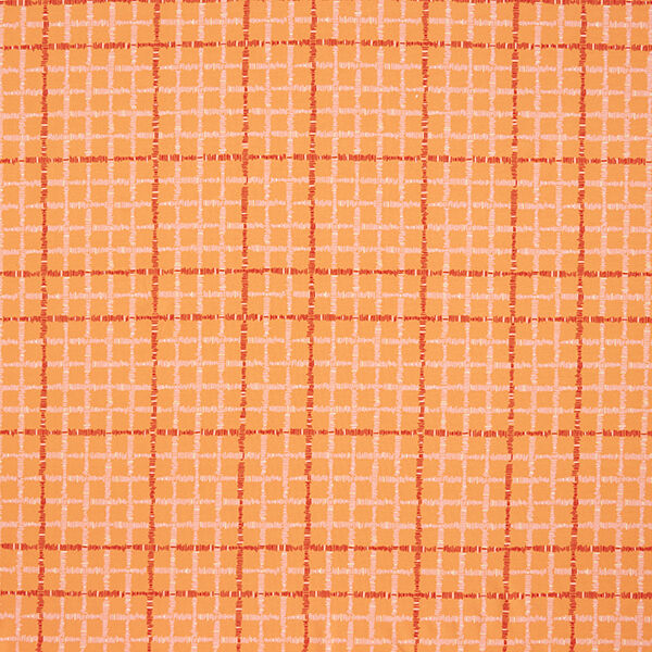 GOTS Cotton Jersey Checks | Tula – orange/terracotta,  image number 1