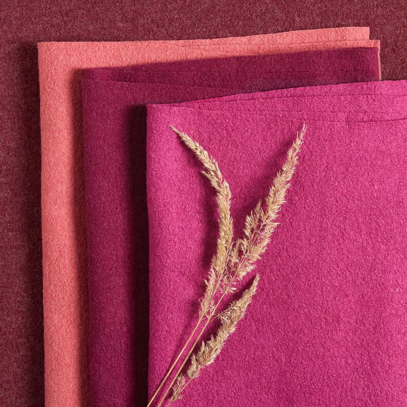 Fulled woollen loden – purple, image number 6