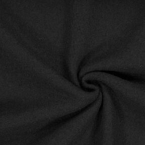 Fulled woollen loden – black, 
