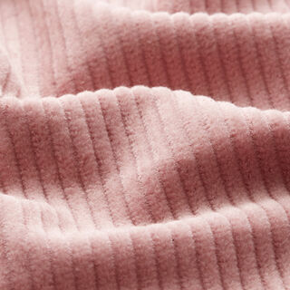 Chunky Corduroy pre-washed Plain – dark dusky pink, 